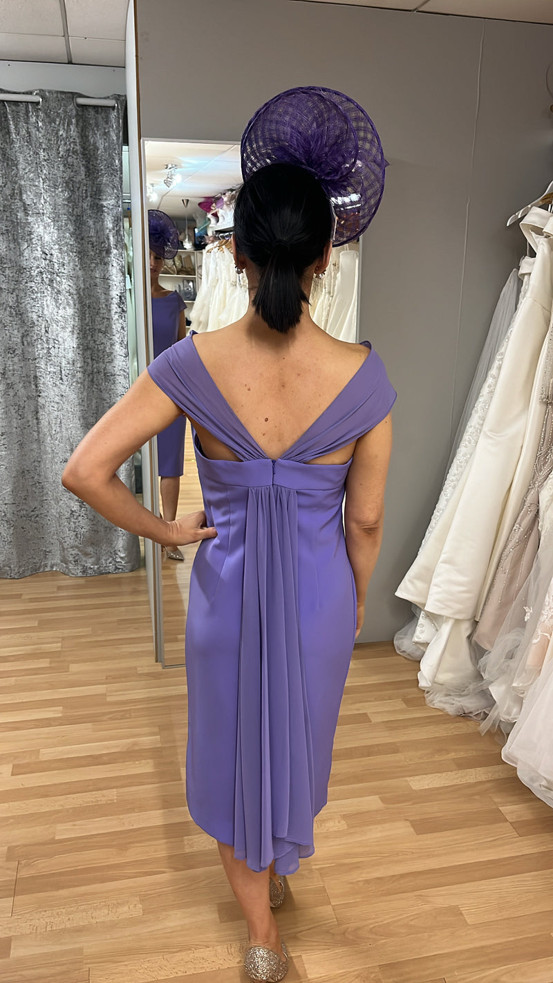 Veromia Purple Occasion Dress Size 10