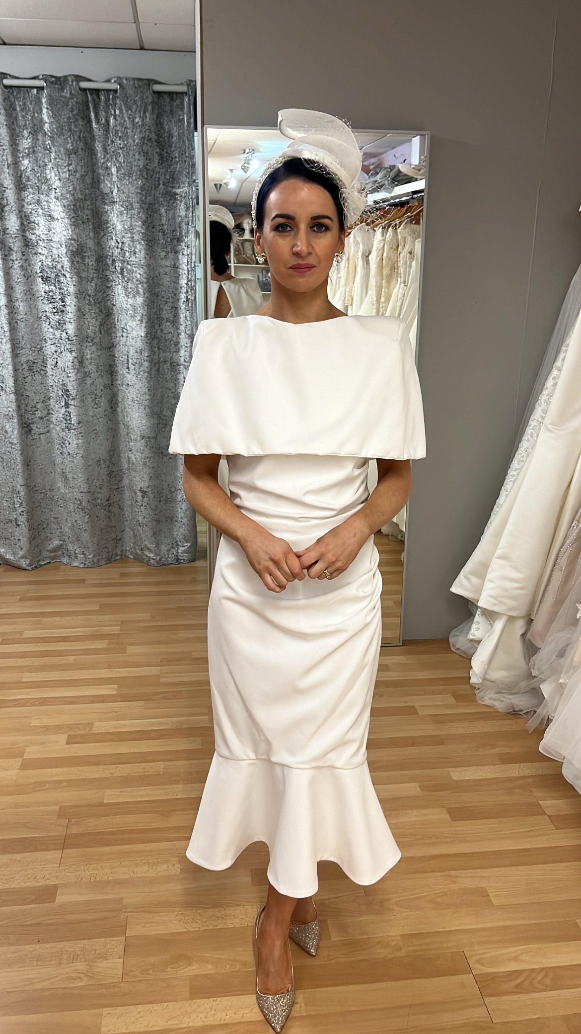 kevan jon cape dress