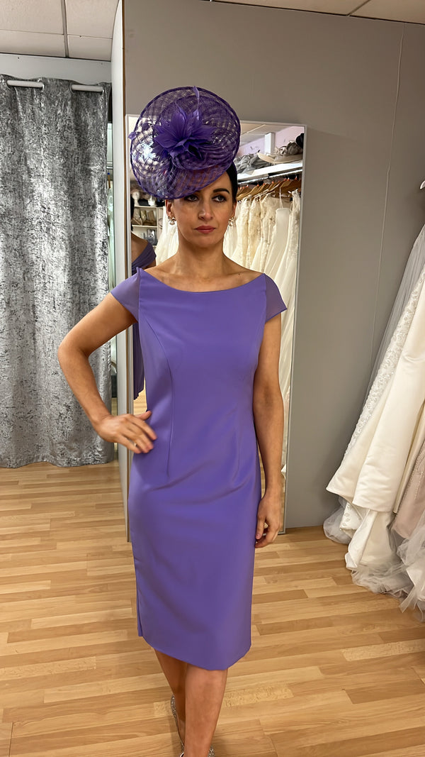 Veromia Purple Occasion Dress Size 10