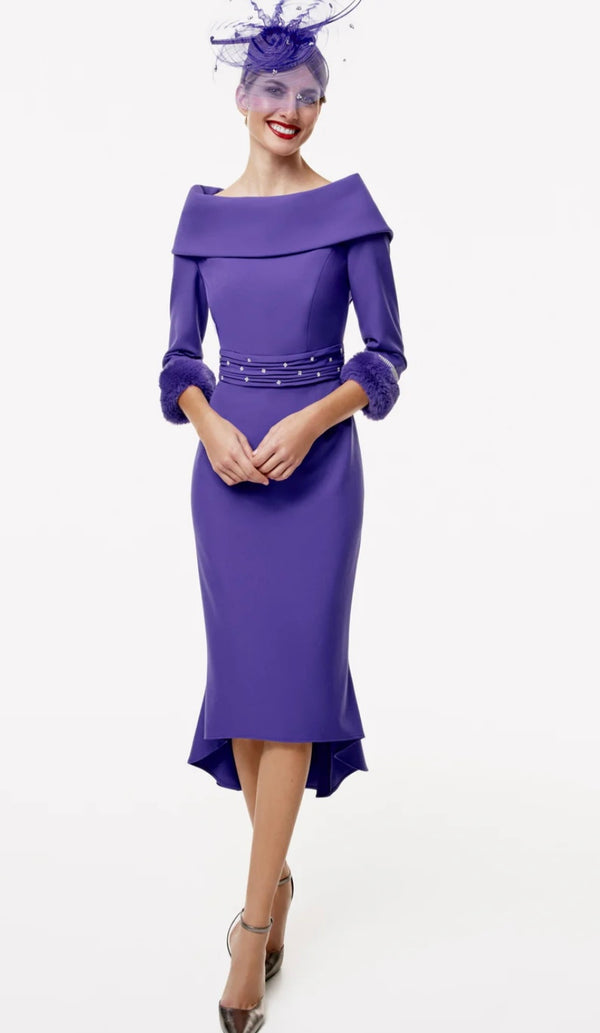 Gabriela Sanchez Purple Mother Of The Bride/Groom Dress Size 18