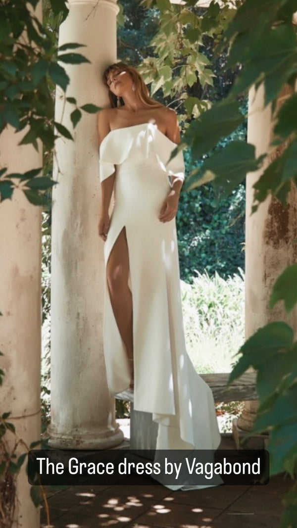 Grace Vagabond Wedding Dress Ivory Size 8