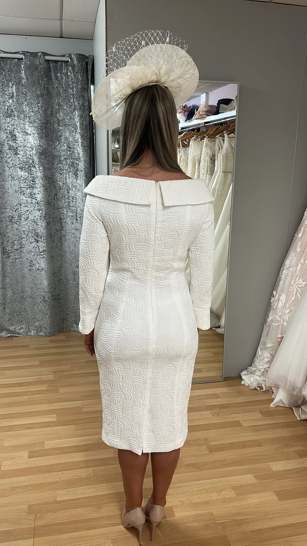 Zeila Ivory Mother Of The Bride Dress Size 10