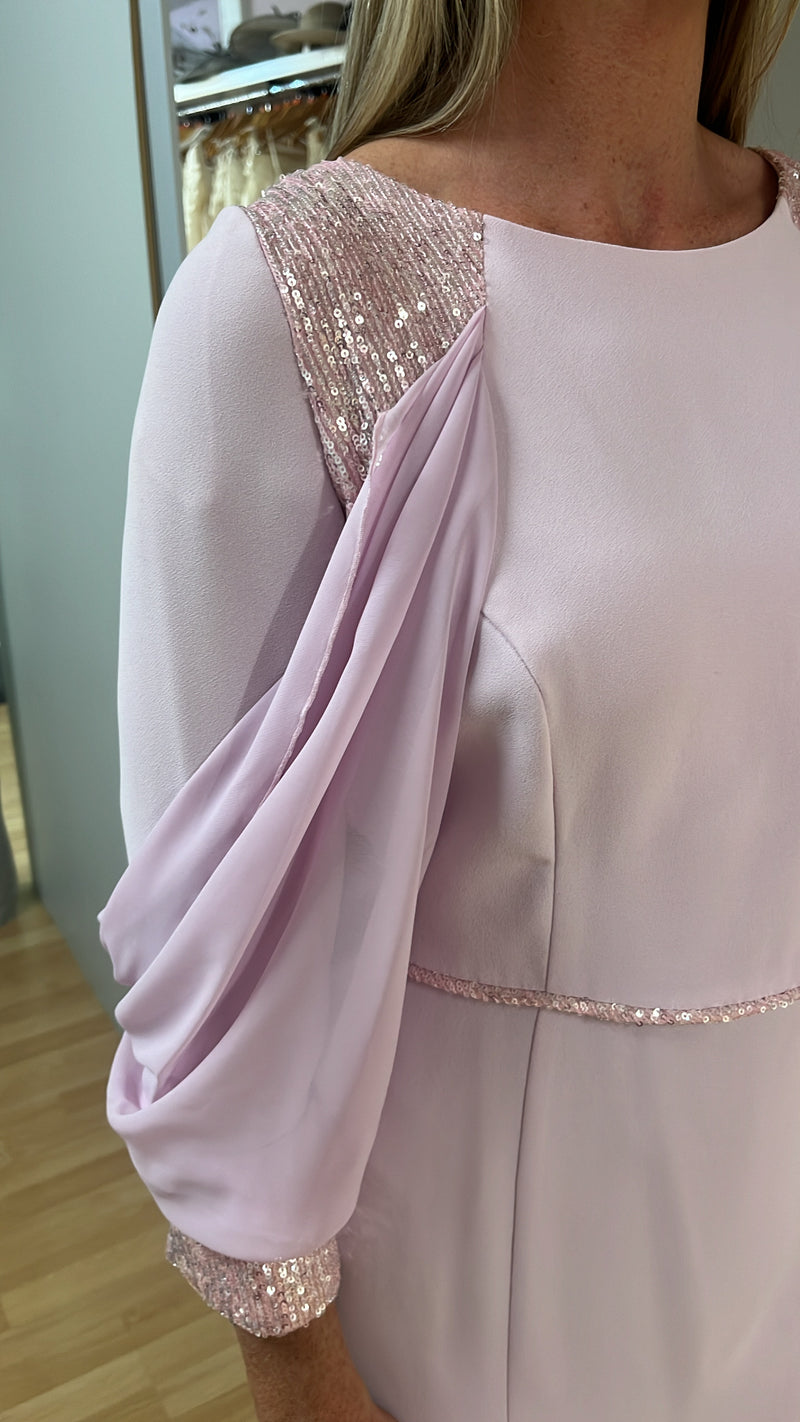 Carmen Melero Pink Mother Of The Bride Dress Size 14