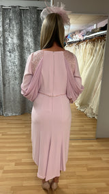 Carmen Melero Pink Mother Of The Bride Dress Size 14
