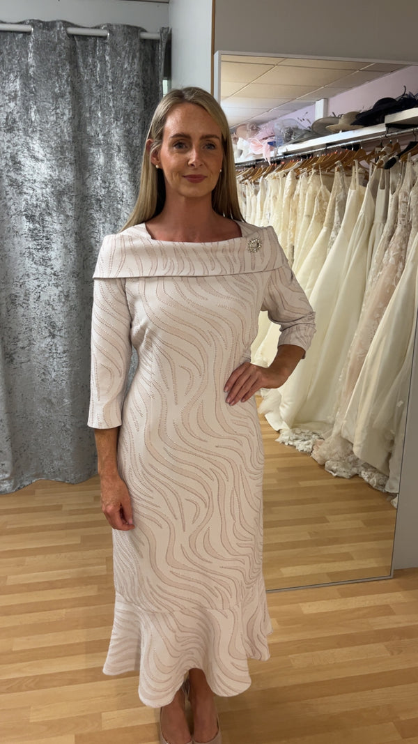 Cassandra Mother Of The Bride Dress Size 18 Pink