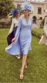 Veni Infantino 992438 Blue Dress Size 12