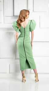 Kevan Jon Sophie Dress Size 3 (uk12)