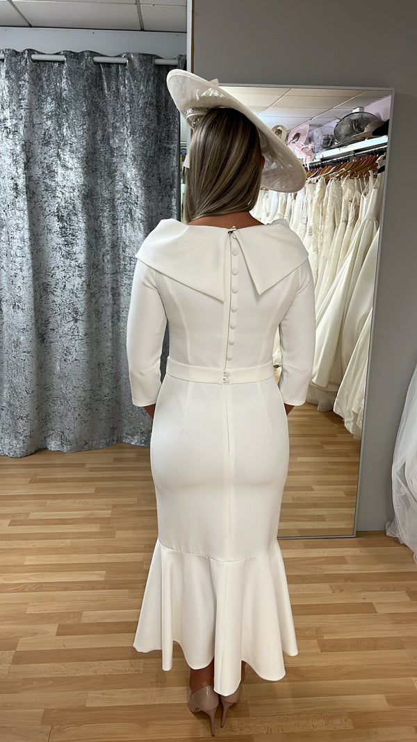 Anoola Ivory Mother Of The Bride Dress Size 10