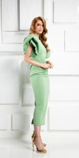 Kevan Jon Sophie Dress Size 3 (uk12)