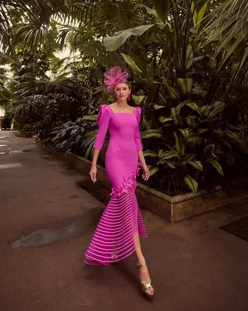 Veni Infantino dress 992350 Party Pink Size 12