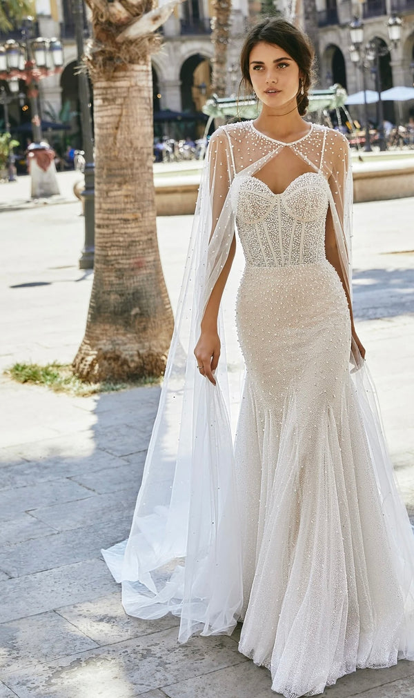 Ronald Joyce 69712 Ivory Wedding Dress Size 16