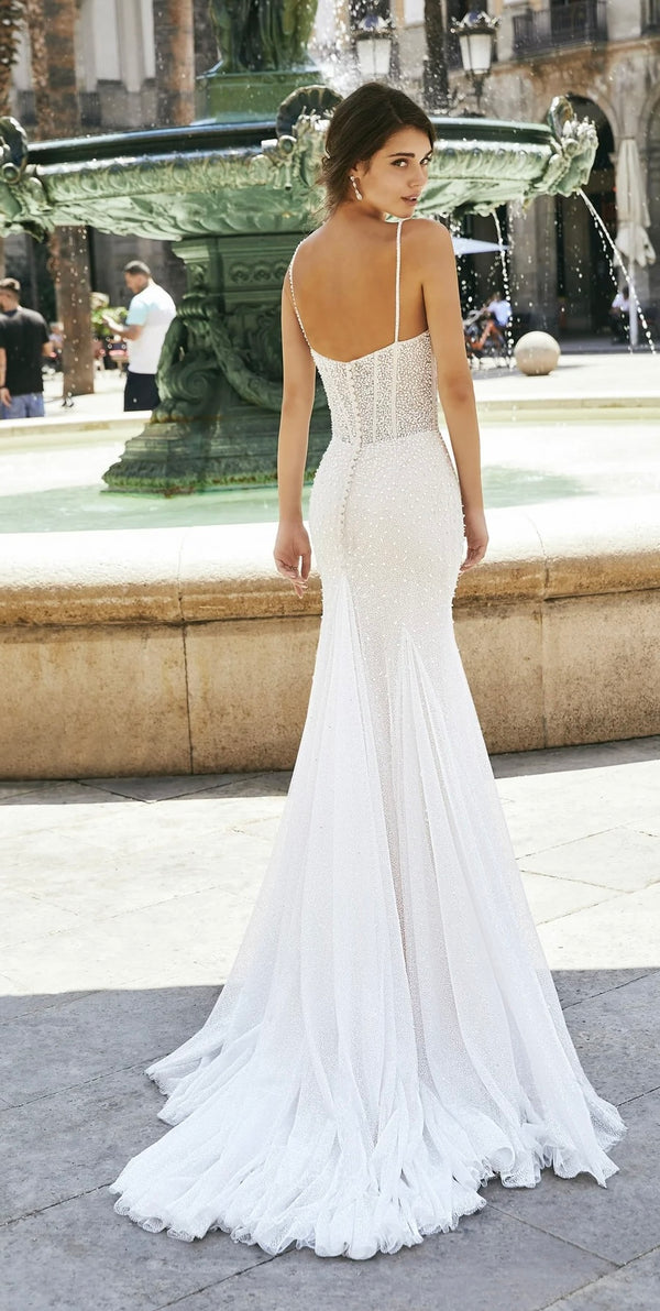 Ronald Joyce 69712 Ivory Wedding Dress Size 16