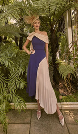 Veni Infantino 992212 Navy/Gold Mother Of The Bride Dress Size 14