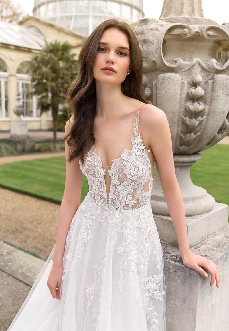 Enzoani Serenity Ivory Wedding Dress Size 10 New