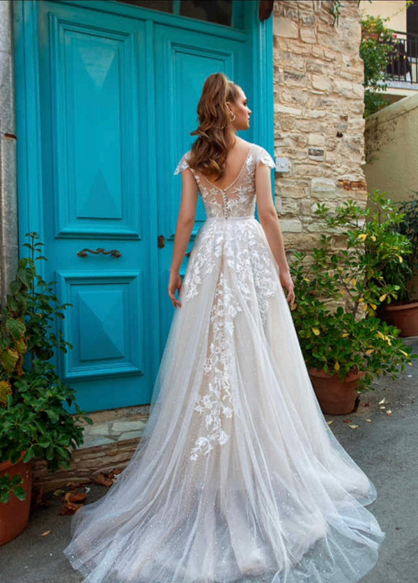 Estelavia Anouk Ivory Wedding Dress Size 14 New