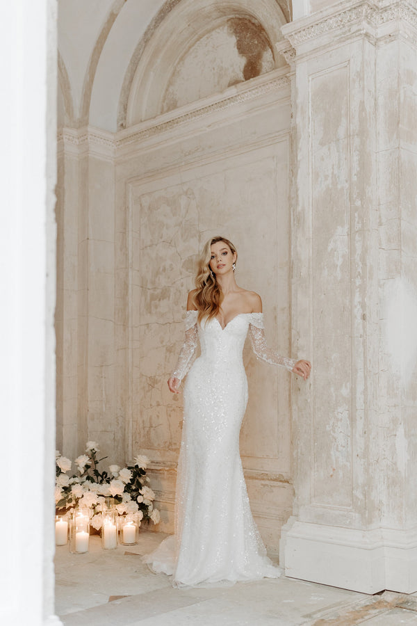 Suzanne Neville Excelsior Wedding Dress Size 8