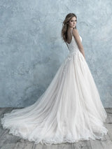 Allure 9667 Ivory Wedding Dress Size 8 New