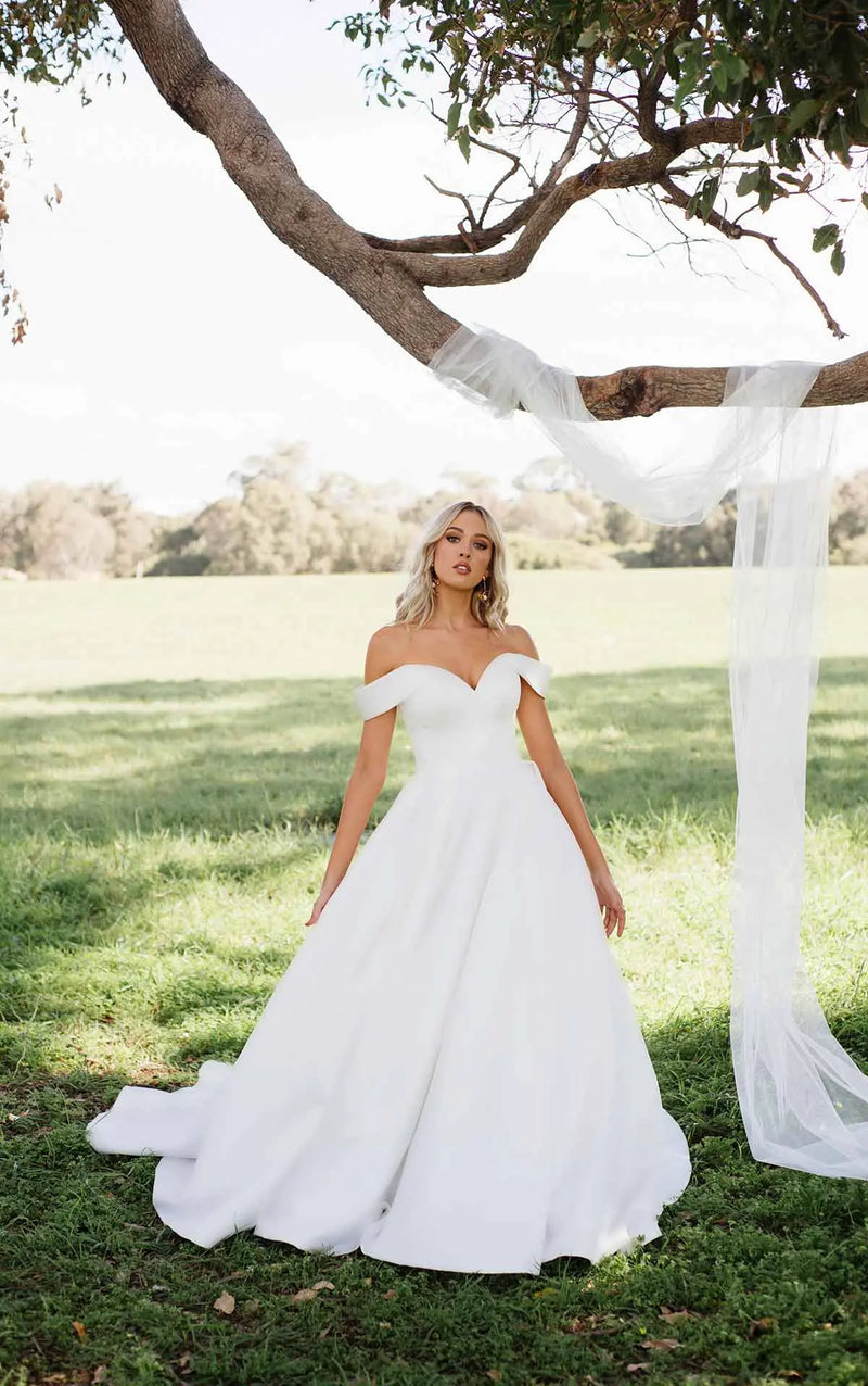 Essence Of Australia D3232 Ivory Ballgown Wedding Dress Size 22 New