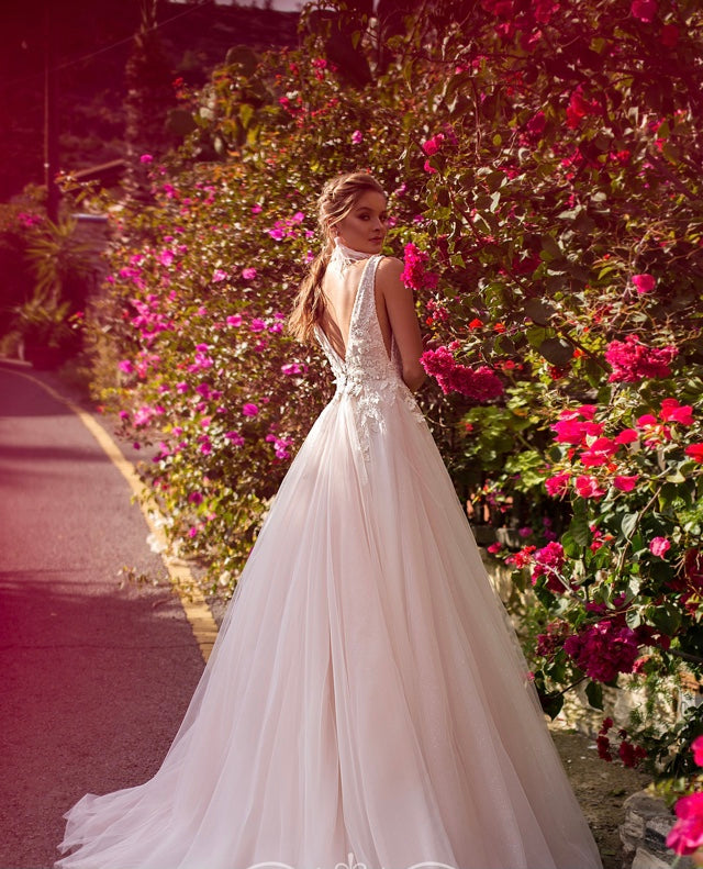 Monica Loretti Catia Wedding Dress Size 12