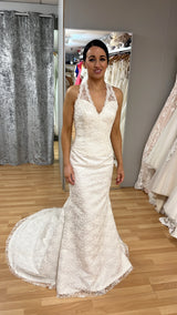 Pronovias Ivory Wedding Dress uk6