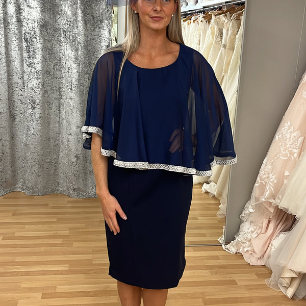 Gina Bacconi Navy Mother Of The Bride/Groom Dress Size 12 – Loft Bridal