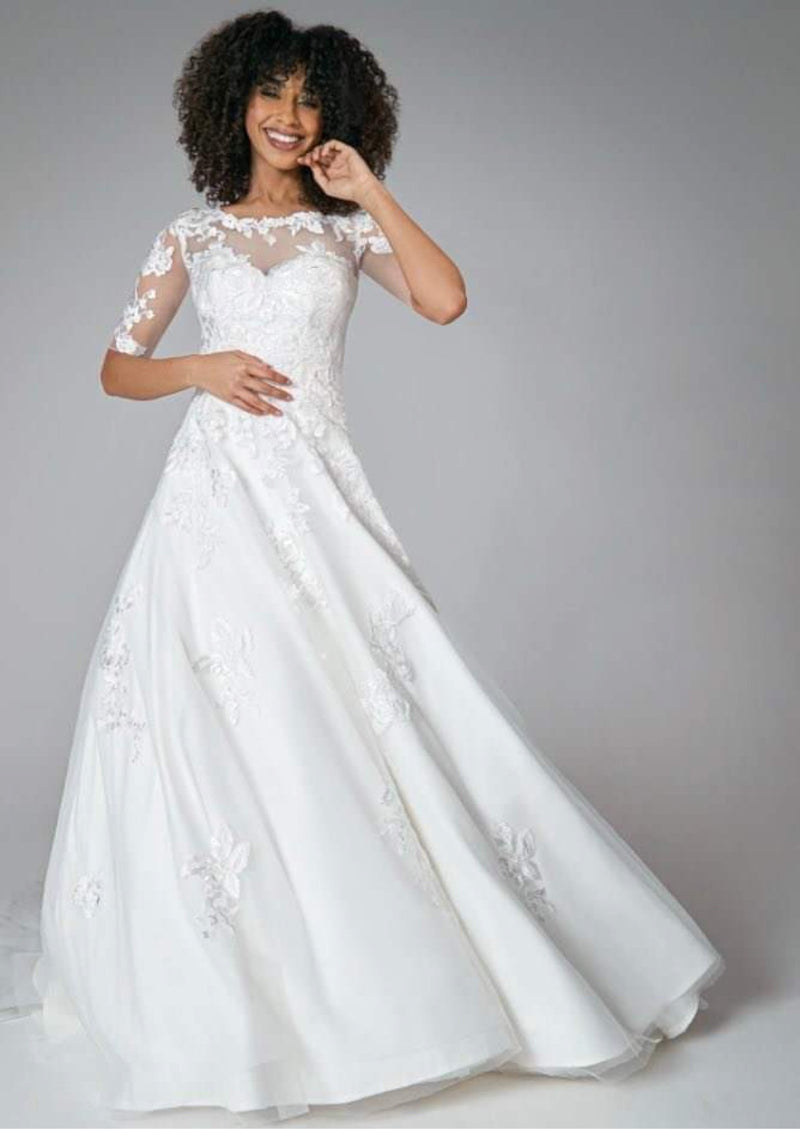 Anna Sorrano Breona Ivory Wedding Dress Size 14 New – Loft Bridal