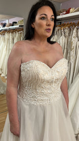 Special Day BB19525 Ivory Blush Wedding Dress Size 20 New