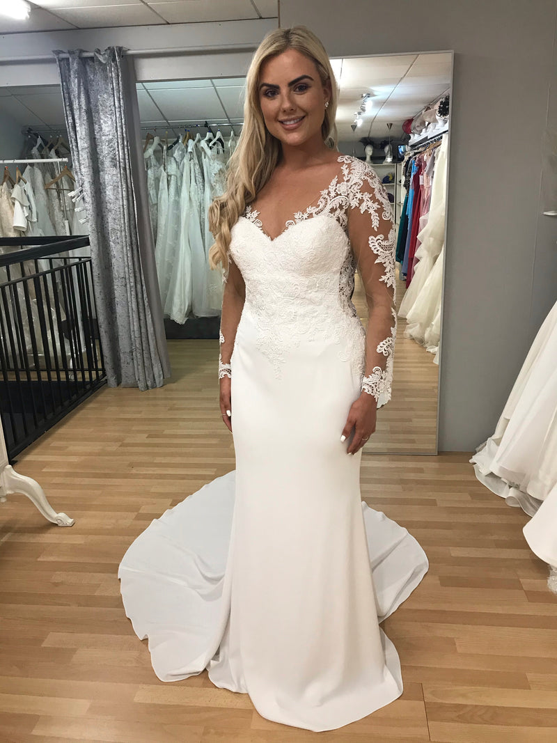 Nicole Spose  Aurora Allie Wedding Dress Size 10 New