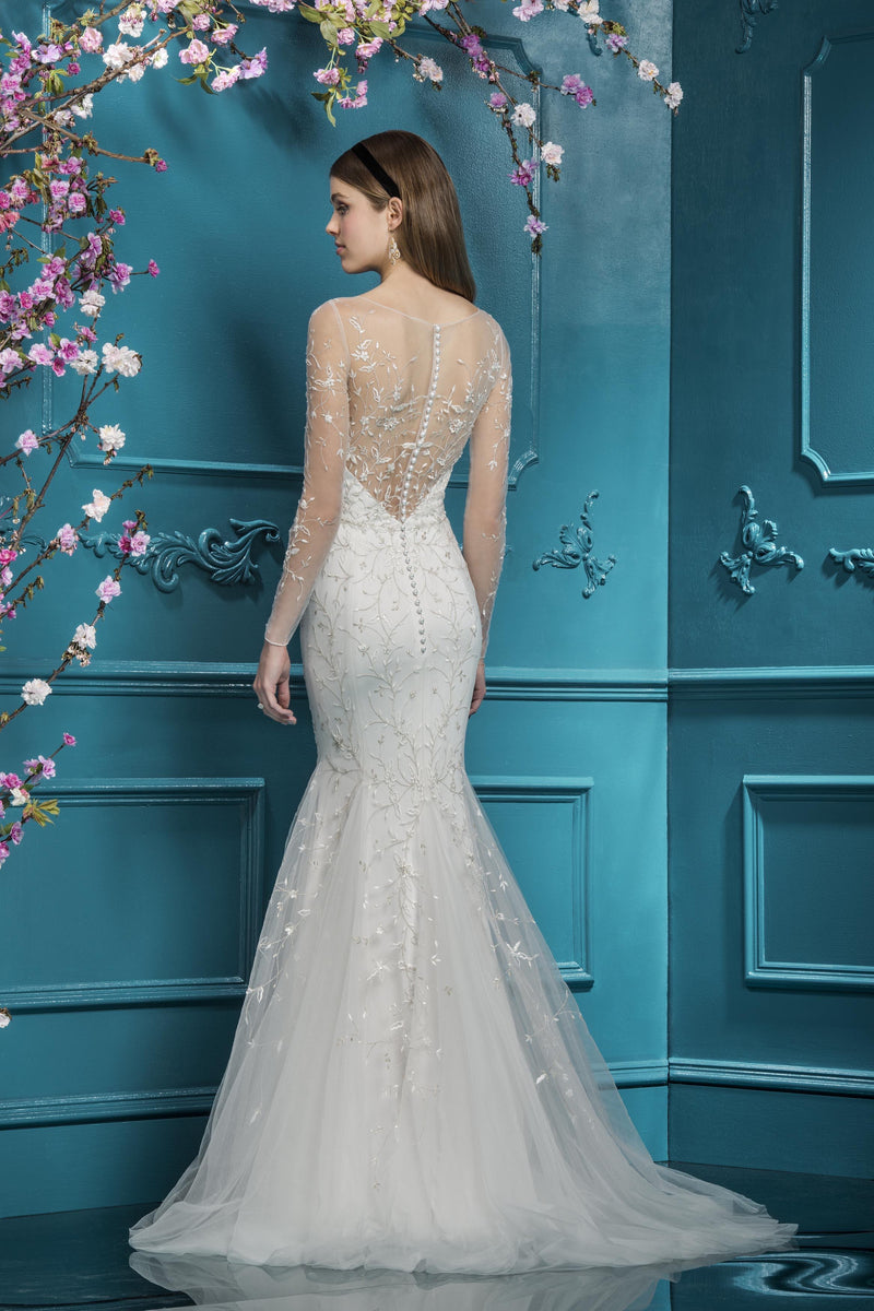 Ellis Bridal 12272 Wedding Dress Size 10