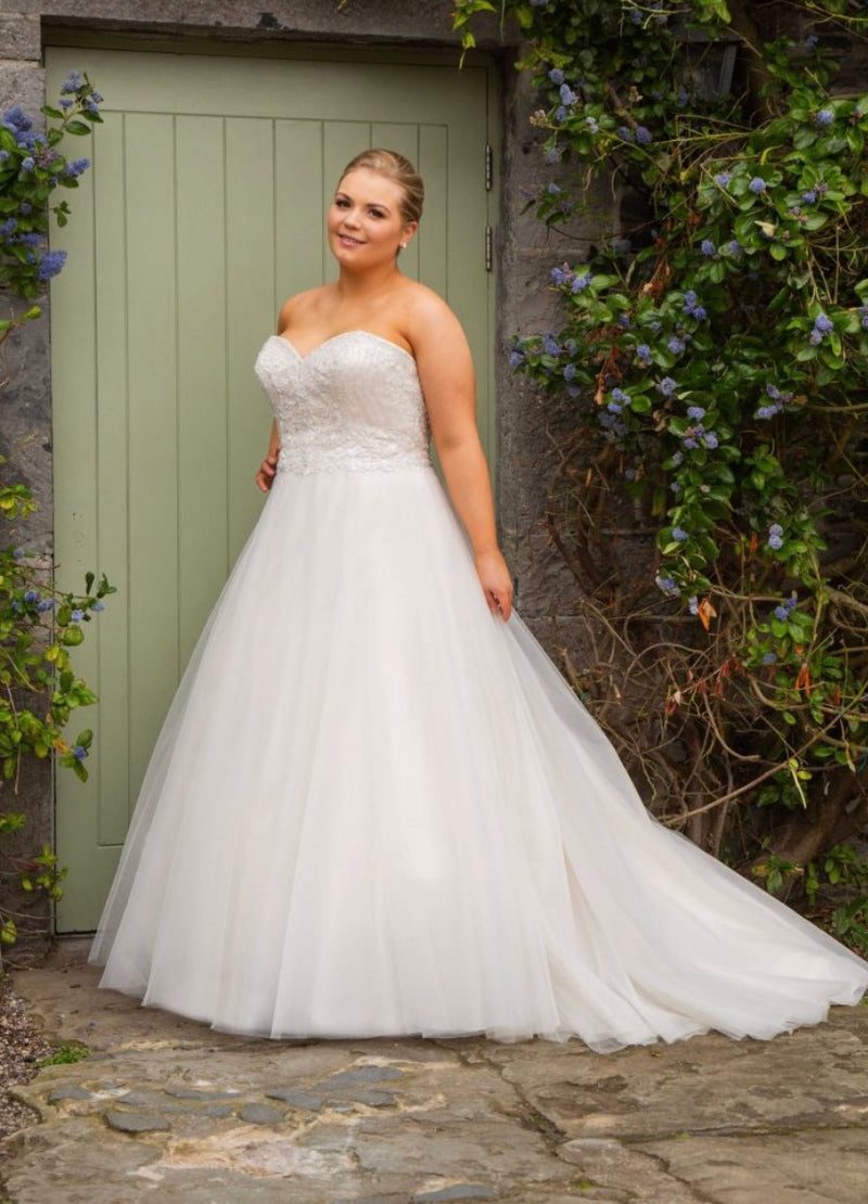 Special Day BB19525 Ivory Blush Wedding Dress Size 20 New