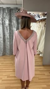 Veni Infantino 991407 Blush Pink Mother Of The Bride Dress Size 12