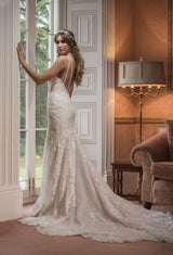 Paul Zeni Dominique Wedding Dress Size 8