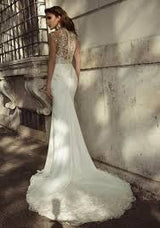Julie Vino 1106 Octavia Wedding Dress Ivory Size 10 uk8